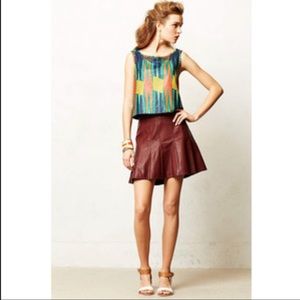 Anthropologie Skater Skirt S